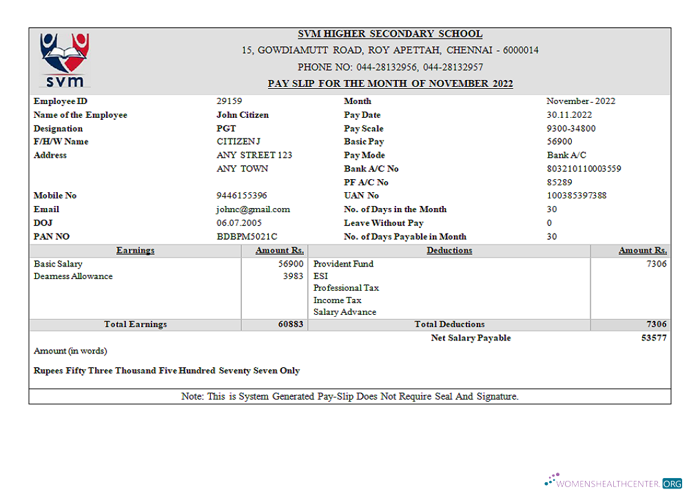 Download India SVM HIGHER SECONDARY SCHOOL educational company Photoshop template